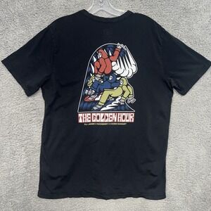 Huckberry x Coors x DJ Javier T Shirt Mens Sz M Black Ltd Edition Sold Out USA‎